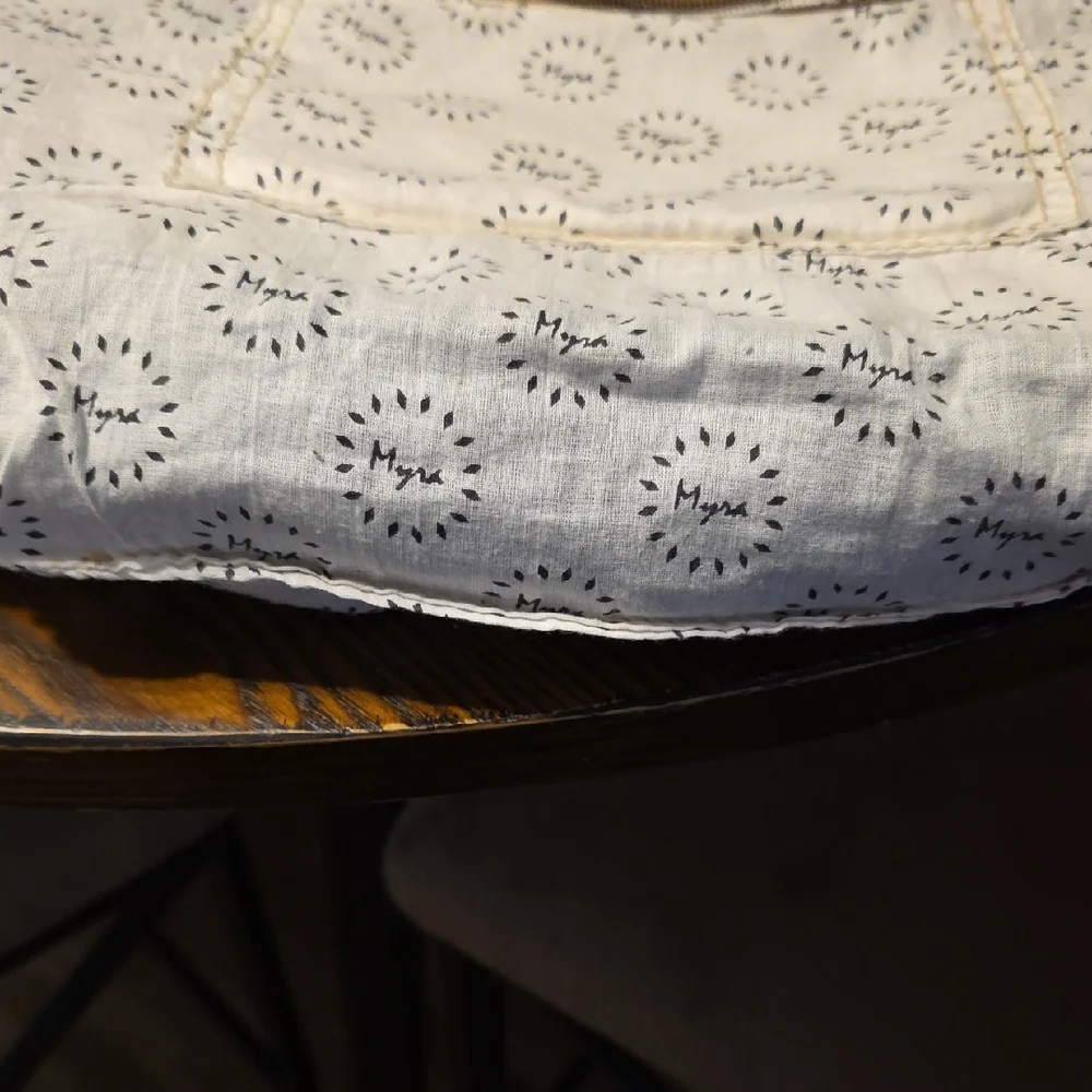 Myra Bag Crossbody Gray Canvas Leather - Picture 10 of 11